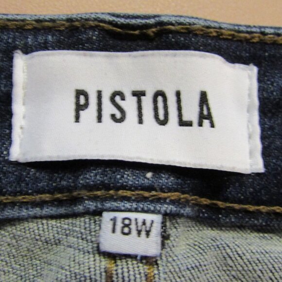 Pistola Arielle Revolve Mid Rise Skinny Fit Stretch Denim Jeans Women's Size 18W - Picture 5 of 6